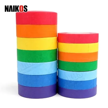 מסקינג טייפ צבעוני קשת מלא חיים